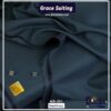 Grace Suiting - Wash N Wear With Box Packing - Metal Gray