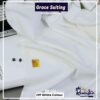 Grace Suiting - Wash N Wear With Box Packing - Off White